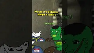 Average Low Intelligence Dialogue in Fallout 1 #fallout #memes #shorts