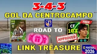 GOL DA CENTROCAMPO! DAVIDS ROAD TO DIV 2 KINGBONNY1982 EFOOTBALL 2026 TREASURE LINK INZAGHI GAMEPLAY