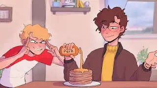 Blows up pancakes with mind | DreamSMP Animation