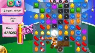 Candy Crush Saga Level 410 No Boosters