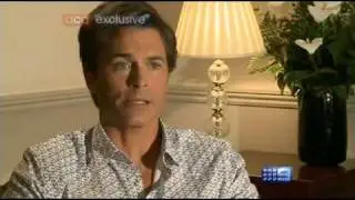 Rob Lowe interview on Australian tv show 'a Current Affair' 2011