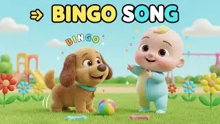 Bingo Song &ndash; Nursery Rhyme, Toddler Letter and Name Learning, and Fun Dog Adventure with Zuzu