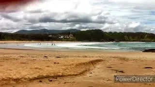 Surf beach Australia - Diggers beach, Coffs harbour, New South Wales