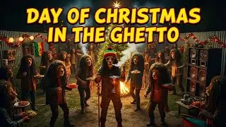 ReggAI - Day of Christmas in the Ghetto | 4K Community Survival | Veo 3.1 | No Copyright Music
