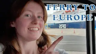 My First European Trip in the Motorhome! | Newcastle to Amsterdam Ferry