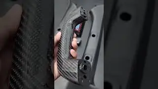 interior handle carbon fiber for Toyota. #toyota #automobile #modified #carbonfiber