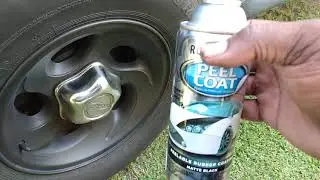 rust_ oleum peel coat how I apply this to my rims