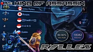 🔴 6/9/20 AE RYLLES  FINALLY!!! #1 GLOBAL HAYABUSA MOBILE LEGENDS