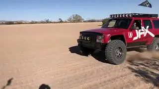 Prerunner Jeep Cherokee in Glamis