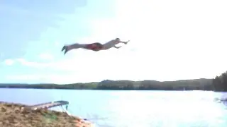 Trampoline In Norrland Sweden!