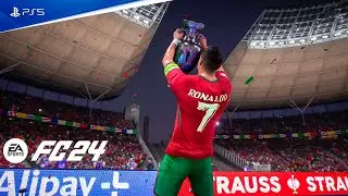 FC 24 Франция vs Португалия Евро 2024 - Финал [PS5 Slim] Полный Матча