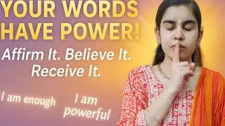  Secret Power of Affirmations✨Transform Your Life with Words!#lawofattraction#manifestation#viral 