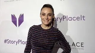 Marimar Vega &ldquo;StoryPlace&rdquo; Official App Launch Party Purple Carpet