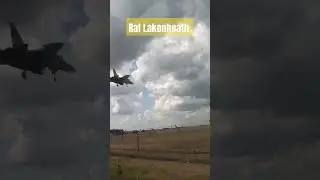 Saw some fighter jets on the way to my delivery today. #jet #hgv #typhoon #fighterjet #trucker #f16