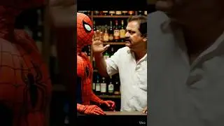 Spiderman ne liquor shop me kaam manga #shorts #shortsfeed