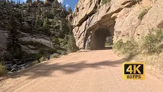 Scenic Drive Out of Eleven Mile Canyon | Relaxing Country Music | Colorado POV Drive | 4K