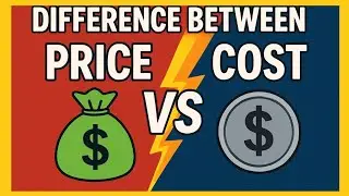 Difference Between Price & Cost | Business Basics Explained In Hindi | #geniusclasses 