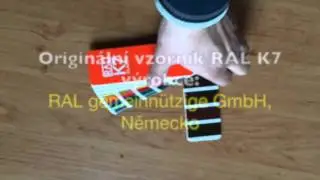 Vzorn&iacute;k RAL K7 CLASSIC