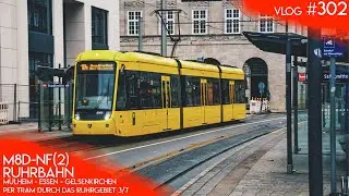 RUHRBAHN TRAM von Mülheim nach Gelsenkirchen | Im Nahverkehr durchs Ruhrgebiet (Teil 3) | Vlog 302