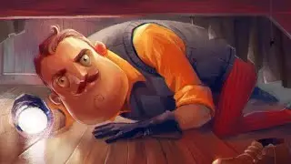 Hello NEIGHBOR blue Key Акт 3