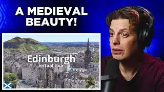 American Reacts to Edinburgh, A Charming Medieval City!
