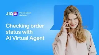 AI Agent helps the customer check the order status | Dialog example