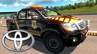 ETS2 Car Mod - Toyota Hilux Pickup Truck Test