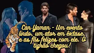 SANDOKAN- Um evento lindo, um ator em &ecirc;xtase, e as f&atilde;s felizes com ele. O tigr&atilde;o chegou!