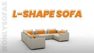 Living Room Sofa | L-Shape Sofa | Customize Sofa Set  | SPNS Furniture