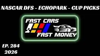 EchoPark Cup Picks - Autotrader 400 - NASCAR DraftKings DFS
