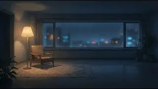 night calm, sleep music, rain sounds, quiet night, deep sleep, relaxing ambient, night background