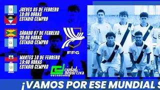 ¡ 💪🏼 NUESTROS GUERREROS SUB 17, SELECCIÓN DE GUATEMALA BUSCARÁ CLASIFICAR AL MUNDIAL 🏆! 