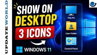 How to Show This PC, User Folder & Control Panel Icons on Desktop in Windows 11