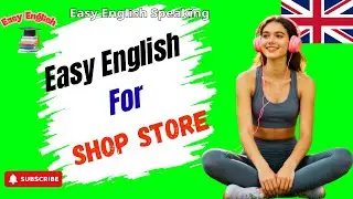 Easy English For shop store👋