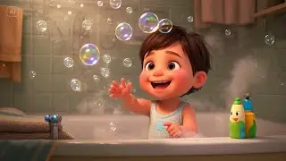 Splish, Splash, A Rainbow Bath | Fun Water Rhyme | Nursery Rhymes & Songs