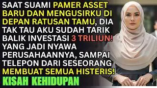 KUTARIK DANA INVES 3 TRILIUN! SAAT SUAMI PAMER ASET BARU UNTUK MENGUSIRKU – SEMUA TAMU KAGET SAAT...