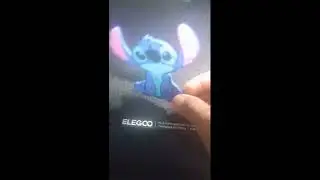 3D Printing a Stitch Keychain with Elegoo Centauri Carbon