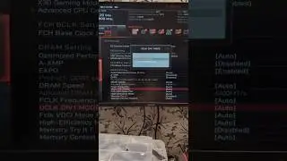 БЫСТРАЯ НАСТРОЙКА XMP / EXPO ПРОФИЛЬ НОВИЧКУ #pc #shorts
