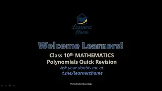 #AskYour10thDoubts Polynomials Class 10 | Last Minute Revision & Tricky PYQs | Board Exam 2026