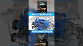 what is knok sensor and where is located on engine #sensorkit #diyelectronics #tinkerboard