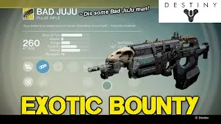 Toland's Legacy Exotic Bounty Guide | Destiny Bad JuJu Exotic Pulse Rifle! |
