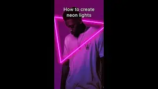 How to create neon lights on Creatic
