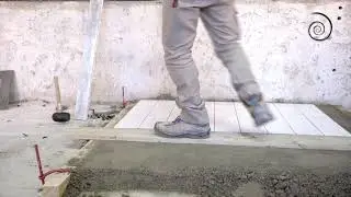 Pose de carrelage scell&eacute; avec le ciment L'incontournable TECHNOCEM 32,5 R