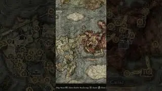 Огромная карта DLC Elden Ring