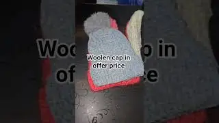 woolen. cap in offer price #offer #woolen #winter #fashion #