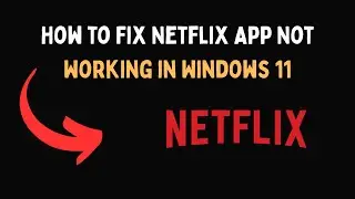 Как исправить неработоспособность приложения Netflix в Windows 11