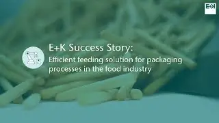 Efficient feeding solution for packaging processes in the food industry