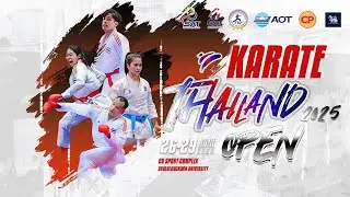 🔴 Live KARATE Thailand Open 2025