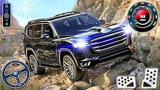 Hill Offroad Jeep Driving Sim - Luxury SUV Prado Simulator | Android Gameplay