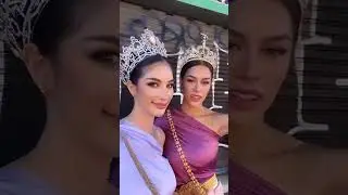 Roberta Tomondong and Kana Kanaporn moments in Thailand